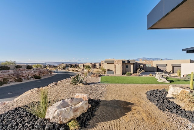 2015 S Pinnacle Cir, St George, UT 84790 - view of yard with a mountain view