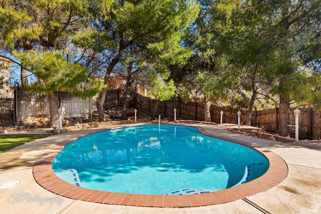 view of pool