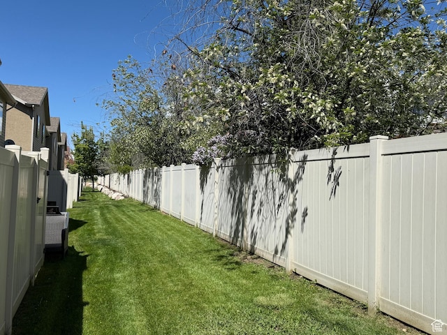 2044 N Evans Cove Loop W, Layton, UT 84041 - view of yard with a fenced backyard