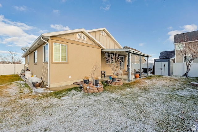 5171 W Dartford Way, West Valley City, UT 84120 - back of property featuring a shed