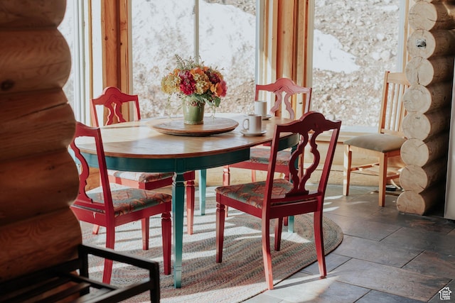 view of dining area