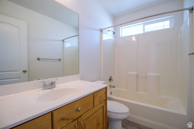 1247 S Alpine Dr, Saratoga Springs, UT 84045 - full bath with toilet, vanity, and tub / shower combination