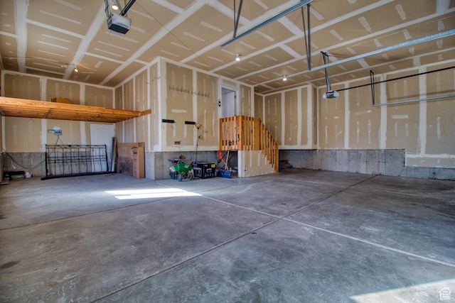 1247 S Alpine Dr, Saratoga Springs, UT 84045 - garage featuring a garage door opener