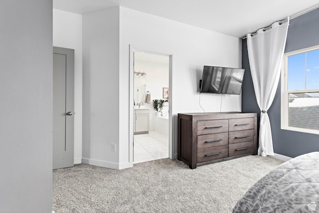 11283 S Willow Walk Dr W, South Jordan, UT 84009 - bedroom featuring carpet flooring, baseboards, and ensuite bath