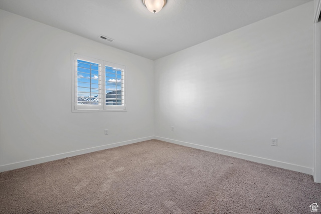 621 W 950 S, Springville, UT 84663 - spare room with carpet, visible vents, and baseboards