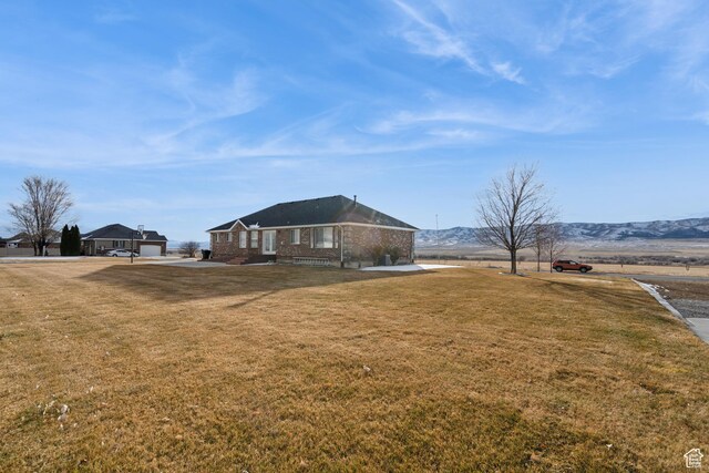 877 S 200 W, Mona, UT 84645 - view of yard with a mountain view