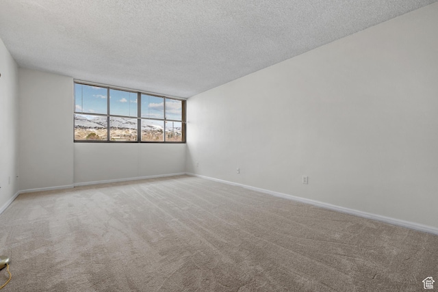 241 N Vine St W Unit 1101E, Salt Lake City, UT 84103 - carpeted empty room featuring a textured ceiling