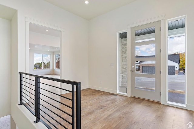 434 W 450 S Unit 815, Farmington, UT 84025 - doorway featuring wood finished floors and recessed lighting