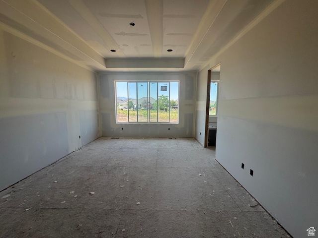 434 W 450 S Unit 815, Farmington, UT 84025 - spare room featuring a tray ceiling