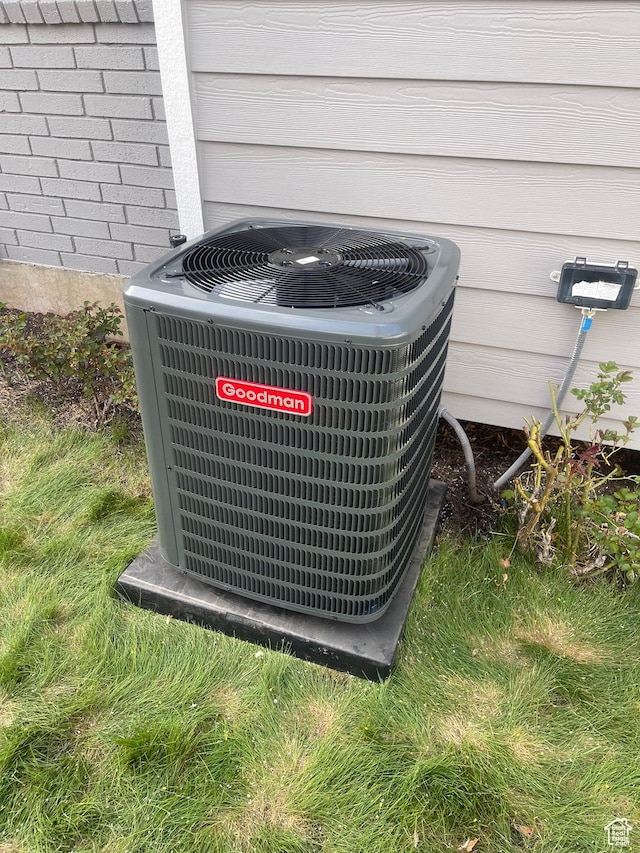 1460 E Amalfi Ave, Sandy, UT 84093 - exterior view of central AC unit
