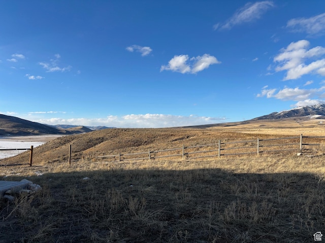 4981 N Daniels Rd, Malad City, ID 83252 - view of yard with a mountain view and a rural view