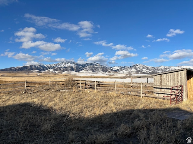 4981 N Daniels Rd, Malad City, ID 83252 - property view of mountains with a rural view