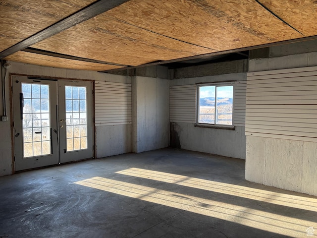 4981 N Daniels Rd, Malad City, ID 83252 - unfurnished room with concrete flooring