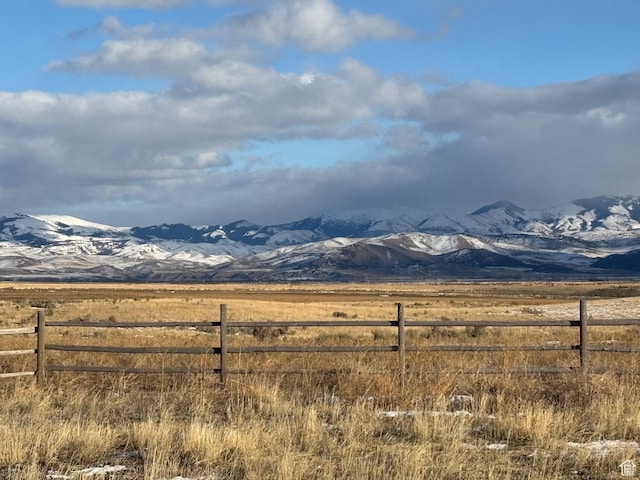 4981 N Daniels Rd, Malad City, ID 83252 - property view of mountains featuring a rural view
