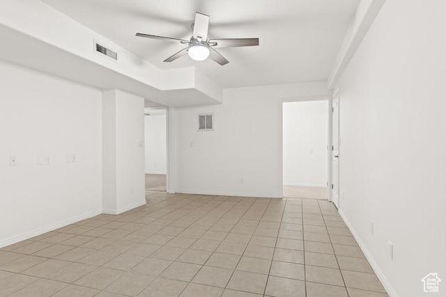 1305 E Riverside Dr Unit 1, St George, UT 84790 - spare room with a ceiling fan and baseboards