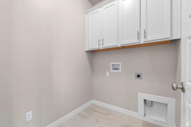 1282 E Clipper Peaks, Eagle Mountain, UT 84005 - laundry area with washer hookup, cabinets, and electric dryer hookup