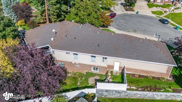 drone / aerial view