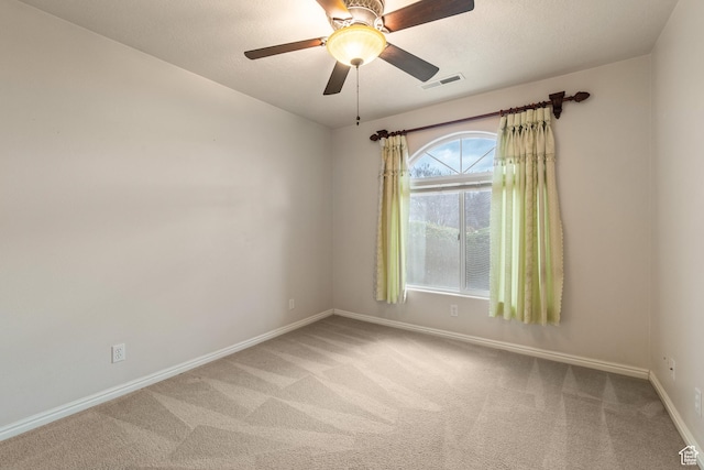 1040 S 1100 E Unit 85, St George, UT 84790 - carpeted spare room featuring ceiling fan and a textured ceiling