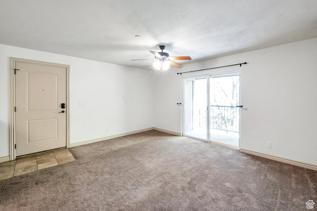 289 S 1000 W Unit 203, Pleasant Grove, UT 84062 - spare room with carpet and ceiling fan