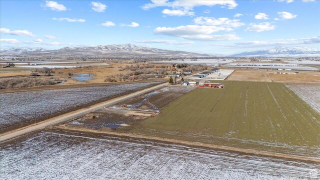 9270 N 5600 W Unit 7, Elwood, UT 84337 - bird's eye view featuring a mountain view