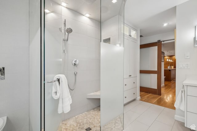 5419 S Kenwood Dr E, Salt Lake City, UT 84107 - full bathroom featuring walk in shower and vanity