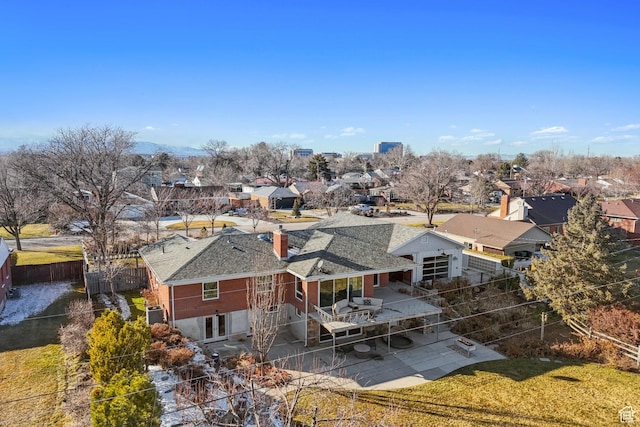 5419 S Kenwood Dr E, Salt Lake City, UT 84107 - aerial view of residential area