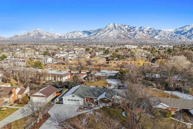 5419 S Kenwood Dr E, Salt Lake City, UT 84107 - aerial perspective of suburban area with a mountainous background