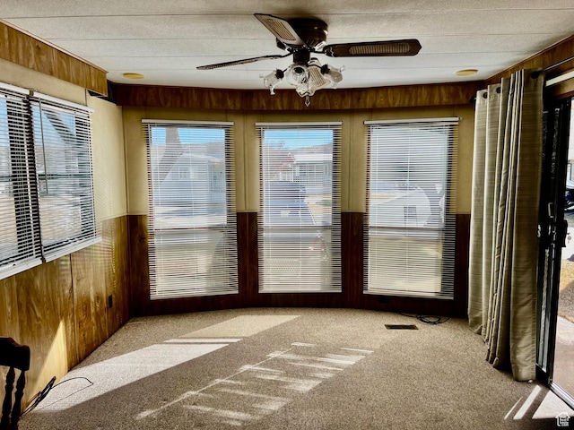 1160 E Telegraph St Unit 213, Washington, UT 84780 - unfurnished sunroom with ceiling fan