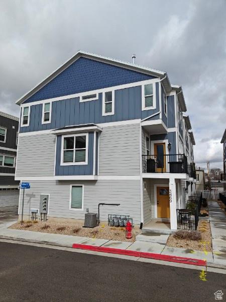 3469 S Bellrock Pl E Unit 5, South Salt Lake, UT 84115 - view of property with central air condition unit