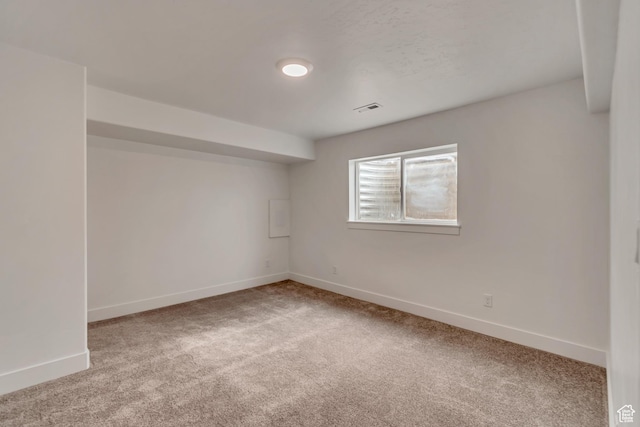 12972 S Cactus Berry Dr, Riverton, UT 84096 - carpeted spare room featuring baseboards and visible vents