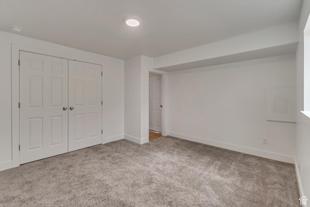 12972 S Cactus Berry Dr, Riverton, UT 84096 - unfurnished bedroom with carpet, baseboards, and a closet