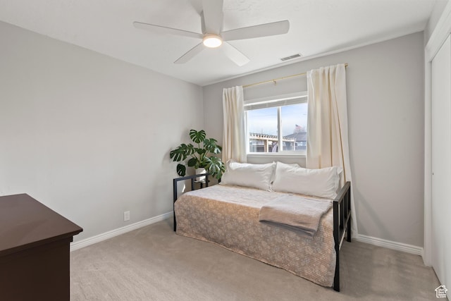 7581 S Birch St, Midvale, UT 84047 - carpeted bedroom with baseboards and ceiling fan