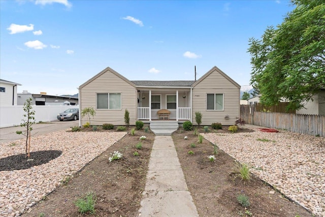 7581 S Birch St, Midvale, UT 84047 - ranch-style house with covered porch