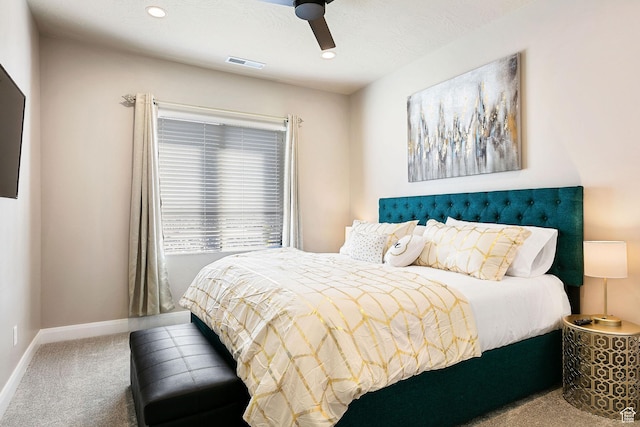 334 N 2020 W, Hurricane, UT 84737 - bedroom featuring ceiling fan and carpet flooring