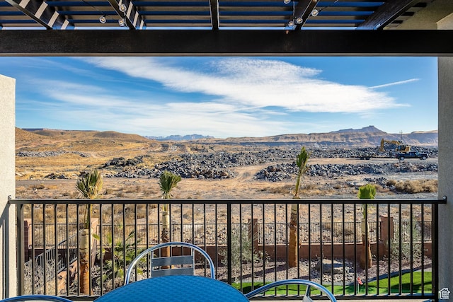 334 N 2020 W, Hurricane, UT 84737 - balcony with a mountain view