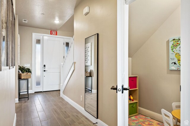 334 N 2020 W, Hurricane, UT 84737 - foyer entrance with hardwood / wood-style floors