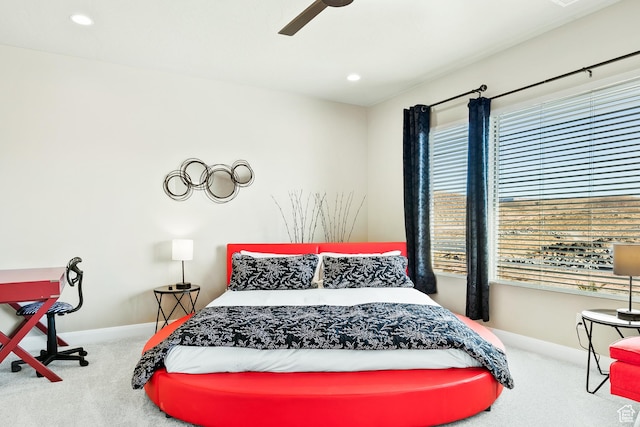 334 N 2020 W, Hurricane, UT 84737 - bedroom with carpet and ceiling fan