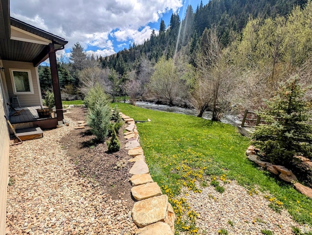 2326 Country Rd, Kamas, UT 84036 - view of grassy yard with a wooded view