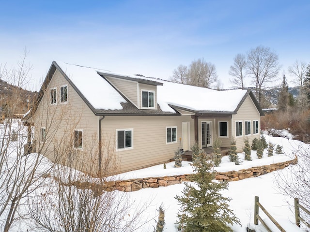 2326 Country Rd, Kamas, UT 84036 - view of snow covered rear of property