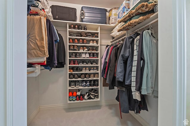 5845 Kerry Cir, Murray, UT 84107 - walk in closet featuring carpet
