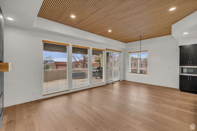 2255 N Tuweap Dr Unit 45, St George, UT 84770 - unfurnished living room featuring recessed lighting, visible vents, and light wood-style flooring