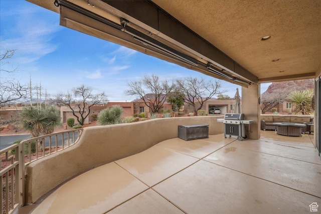 2255 N Tuweap Dr Unit 45, St George, UT 84770 - view of patio / terrace featuring grilling area