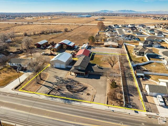 969 N 1200 W, Marriott Slaterville, UT 84404 - birds eye view of property featuring a mountain view