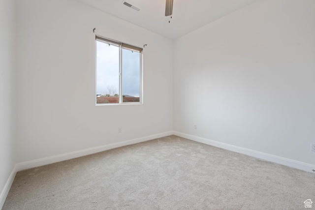 617 W 280 S, Ivins, UT 84738 - carpeted spare room with ceiling fan