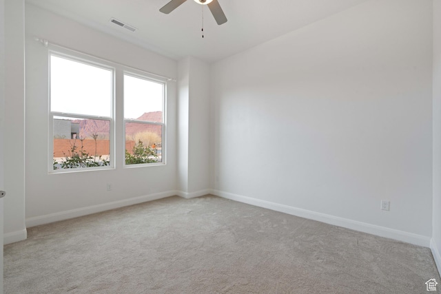 617 W 280 S, Ivins, UT 84738 - carpeted spare room with ceiling fan