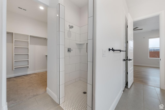 617 W 280 S, Ivins, UT 84738 - bathroom featuring a tile shower and tile patterned flooring