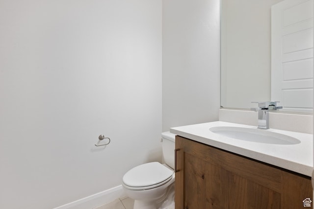 617 W 280 S, Ivins, UT 84738 - bathroom with vanity, toilet, and tile patterned floors