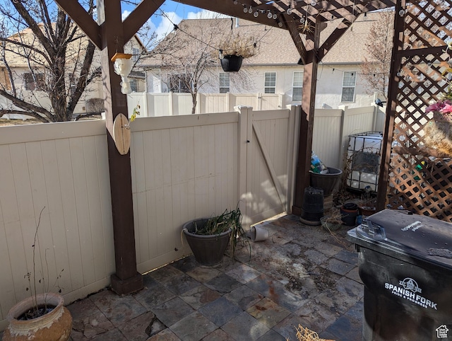 3006 E Somerset Dr, Spanish Fork, UT 84660 - view of patio / terrace featuring fence