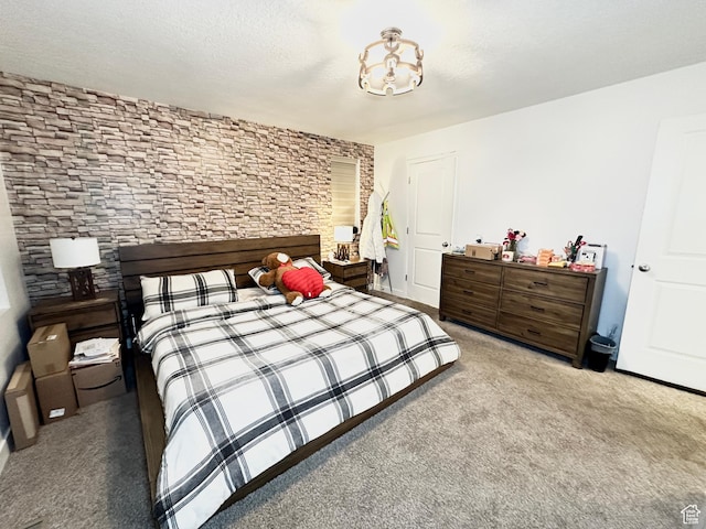 11587 S Prosperity Rd W, South Jordan, UT 84009 - bedroom featuring light colored carpet and a textured ceiling