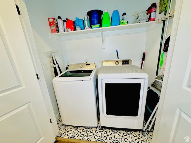 11587 S Prosperity Rd W, South Jordan, UT 84009 - washroom with independent washer and dryer